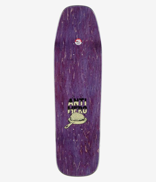Anti Hero B.A. Toasted, Fried, Cooked 9.25" Skateboard Deck (multi)