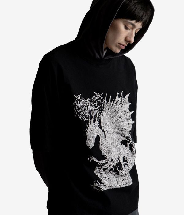 Wasted Paris Balaur Age Hoodie (black old black)