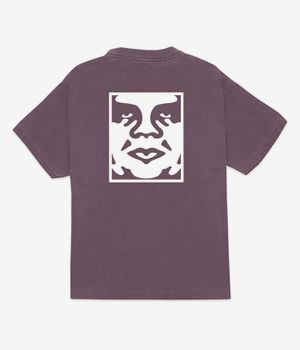Obey Bold Icon Face T-Shirt (pigment plum perfect)