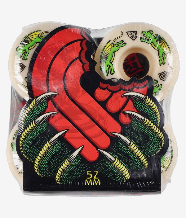 Powell-Peralta Dragons Nano Rat V4 Wheels (off white) 52 mm 93A 4 Pack