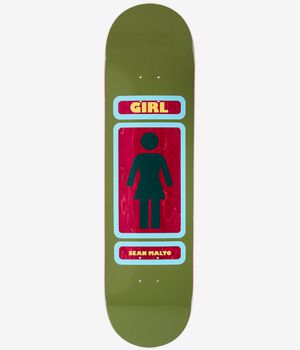 Girl Malto 93 Til 8.125" Skateboard Deck (dark green)