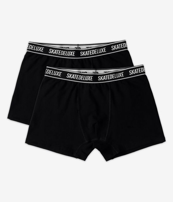 skatedeluxe Trunk Boxers (black) 2 Pack