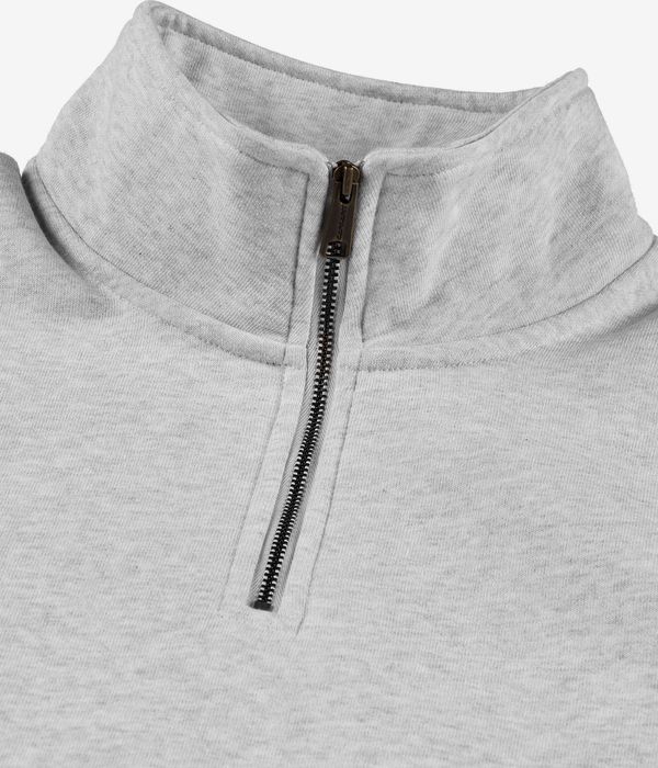 Carhartt WIP Chase Neck Zip Sweatshirt (ash heather gold)