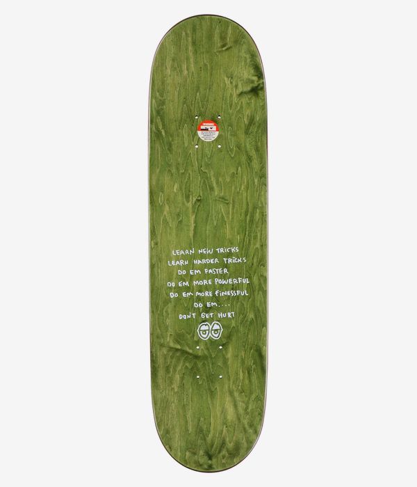 Krooked Narvaez Green Narvaez 8.5" Skateboard Deck (green)