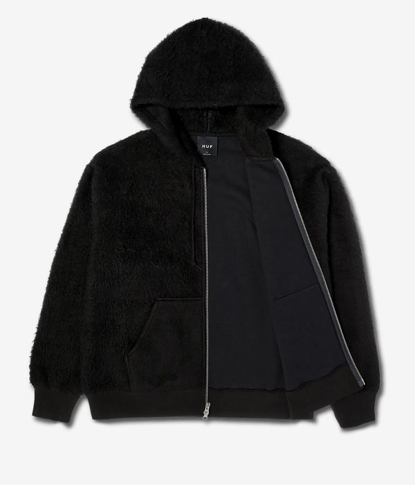 HUF Corso Heavyweight Sudadera con cremallera (black)