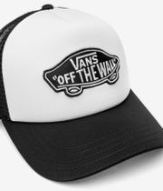 Vans Classic Patch Curved Bill Trucker Cappellino (black white)