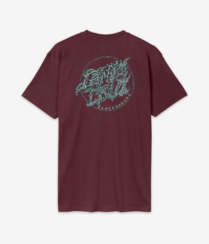 Santa Cruz Scourge Dot T-Shirt (dark plum)