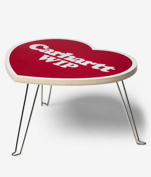 Carhartt WIP Heart Folding Table Acc. (red white)