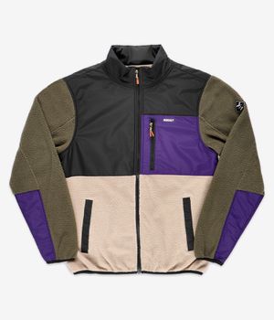 Iriedaily Auf Deck Fleece Veste (deep purple)