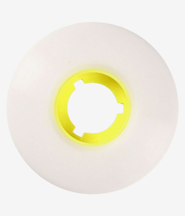 skatedeluxe Retro Rollen (white yellow) 55mm 100A 4er Pack