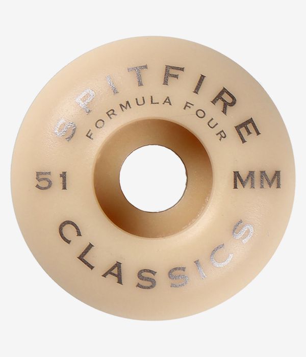 Spitfire Formula Four Classic Roues (white red) 51 mm 99A 4 Pack