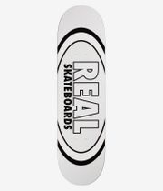 Real Team Classic Oval 8.38" Skateboard Deck (white)