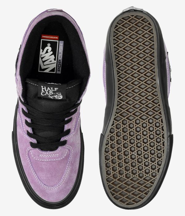 Vans Skate Half Cab Shoes (lavender fog black)