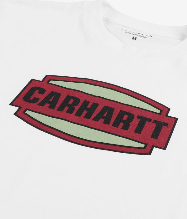 Carhartt WIP Press Script Organic T-Shirt (white)