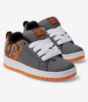 DC Court Graffik Schuh kids (grey orange)
