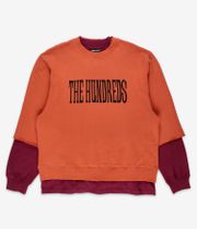 The Hundreds Layer Sweatshirt (rust)