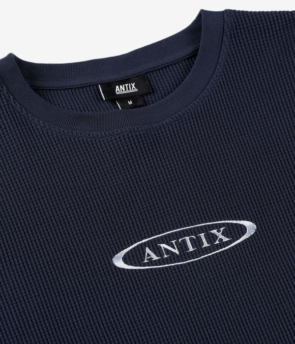 Antix Simplex Thermal Waffle Organic Long sleeve (midnight navy)