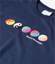 Sci-Fi Fantasy Yin Yang T-Shirt (navy)