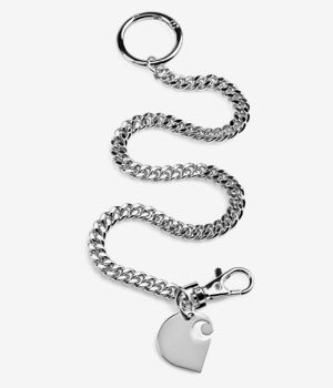 Carhartt WIP Cuban Link Schlüsselanhänger (silver)
