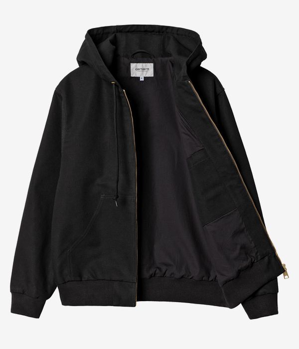 Shop Carhartt WIP Active Organic Dearborn Jacket (black aged canvas) online