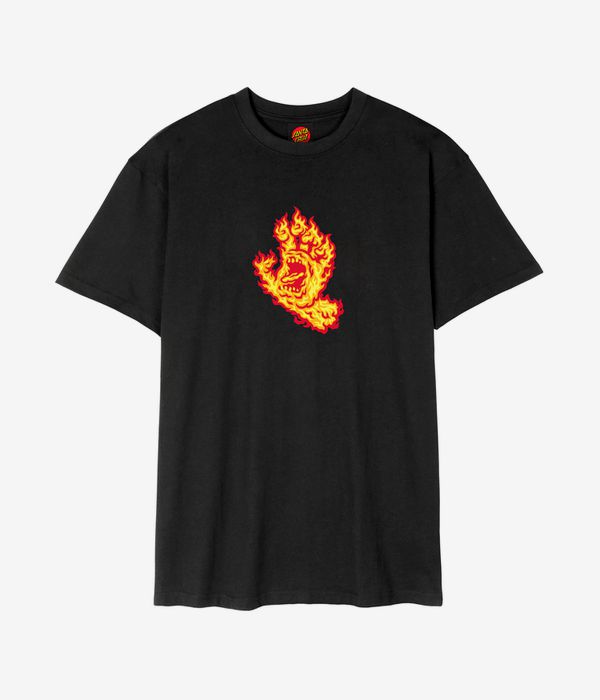 Santa Cruz Flame Hand T-Shirt (black)