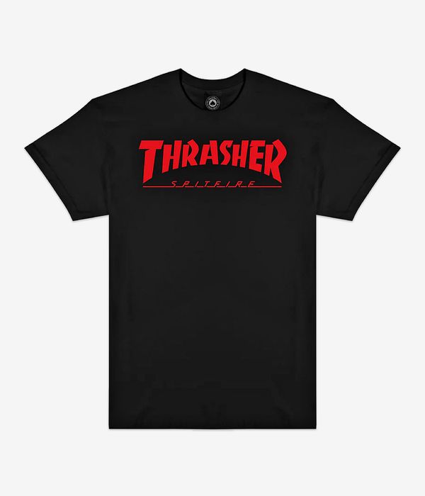 Thrasher x Spitfire Big Head Jake Camiseta (black)