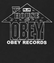 Obey House Of Records T-Shirt (black)