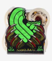 Powell-Peralta Dragons Nano Rat V6 Wielen (off white) 53 mm 88A 4 Pack