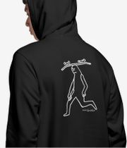 adidas Gonz Graph Hoodie (black aurora ivy)