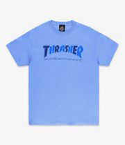 Thrasher Checkers T-Shirty (carolina blue)
