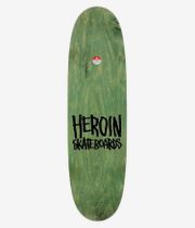Heroin Skateboards 28 Eggs Later 9" Skateboard Deck (black gold)