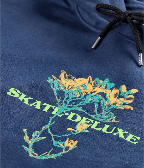 skatedeluxe Blossom Organic Bluzy z Kapturem (navy)