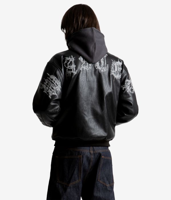 Wasted Paris Stronghold Varsity Veste (black)