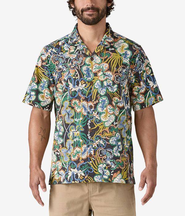 Patagonia Tidal Threads Camp Shirt (undersea ink black)