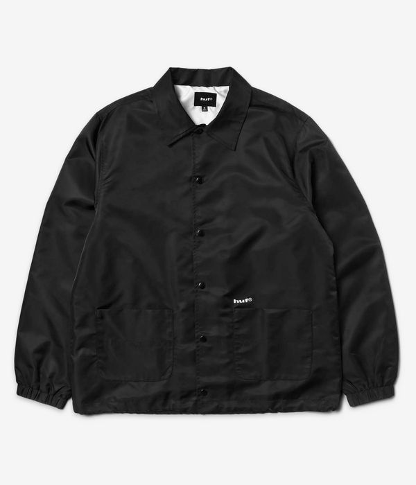HUF 89 Coaches Jacket (black white)