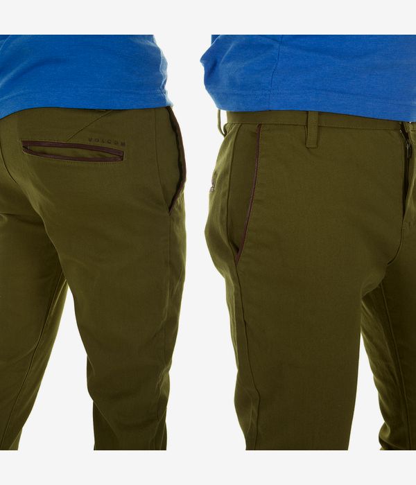 Volcom Spender Pantalones (fir green)