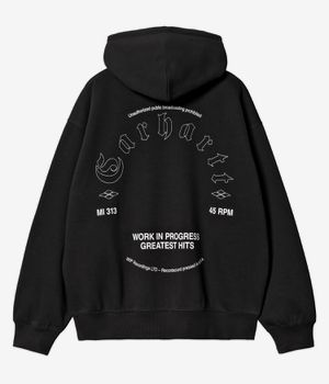 Carhartt WIP Greatest Hits sweat à capuche (black white)