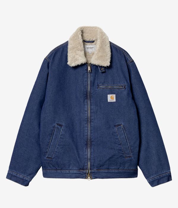 Carhartt WIP Herald Organic Maitland Jacke (blue wall stone wasehd)