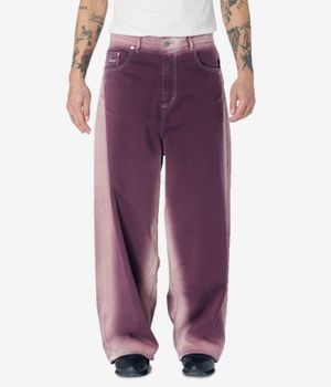 RASSVET | PACCBET Shadow Wash Extra Baggy Denim Jeans (purple)