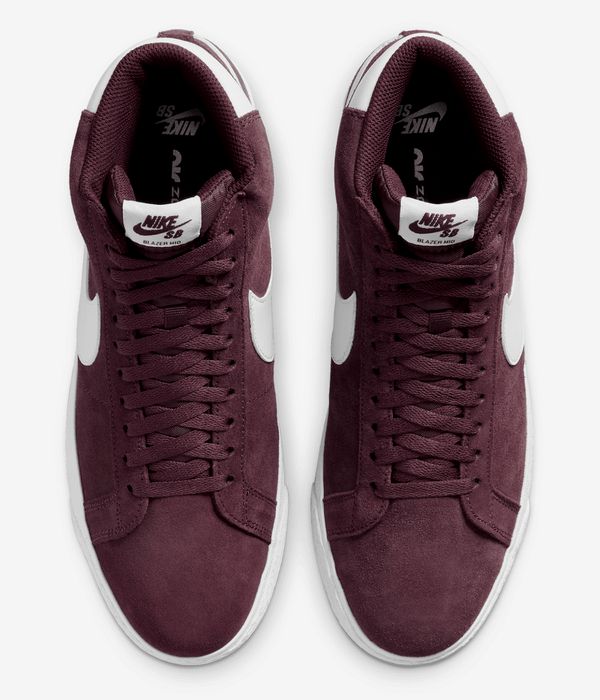 Nike SB Zoom Blazer Mid Shoes (burgundy crush summit white)