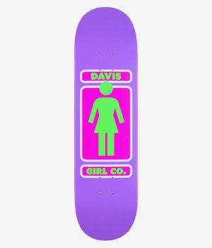 Girl Davis '93 Til Twin Tip 8.5" Skateboard Deck (purple)