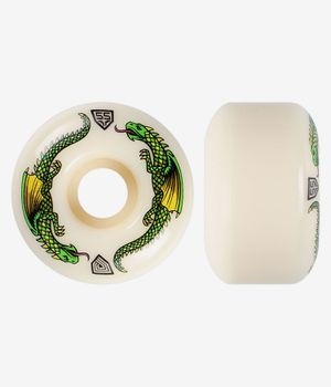 Powell-Peralta Dragons V4 Wide Rollen (offwhite) 55 mm 93A 4er Pack