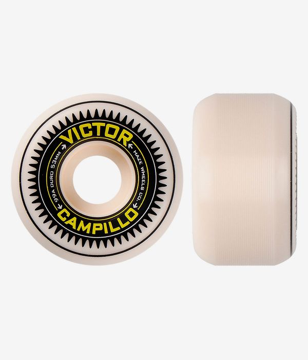Haze Campillo 10 Years Wheels (white black) 53mm 99A 4 Pack
