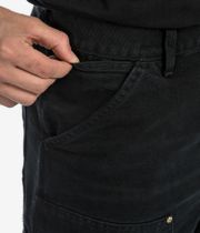 Carhartt WIP Double Knee Pant Organic Dearborn Pants (black stone canvas)