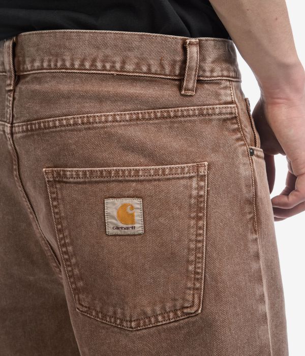 Carhartt WIP Newel Pant Organic Parkland Jeans (tamarind worn washed)