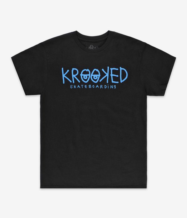 Krooked Eyes Camiseta (black blue)