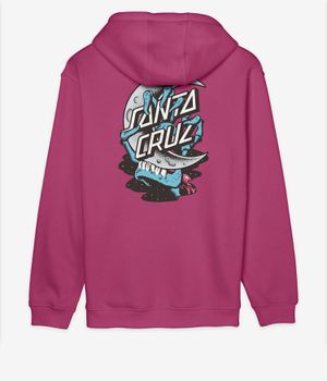Santa Cruz Crescent Bone Hand sweat à capuche (burgundy)