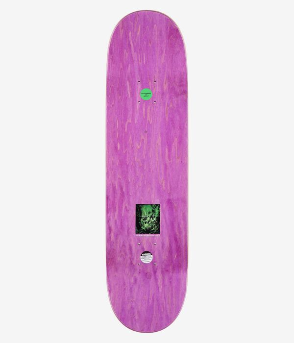 Sci-Fi Fantasy Glick Skulls 8.5" Skateboard Deck (green)