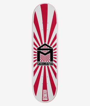 Sk8Mafia Kremer Sun 8" Planche de skateboard (white red)