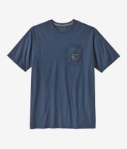 Patagonia Commontrail Pocket Responsibili T-Shirt (utility blue)